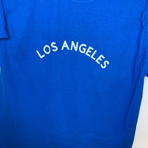 Blue Los Angeles tee - Picture 4 of 4